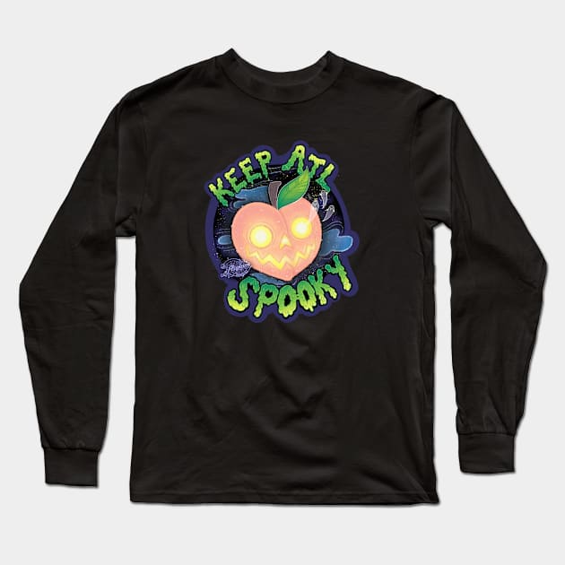 Keep ATL Spooky! Long Sleeve T-Shirt by The Asylum Countess